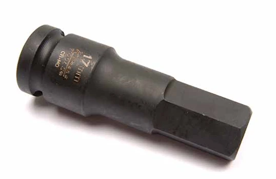 Kraftbitshylsa 1/2" insex 17mm