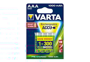 Batteri laddbart AAA 1000 mAh