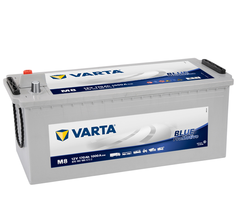 Batteri M8 PRO blue HD170