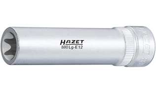 Hylsa 3/8" Torx E12 lång