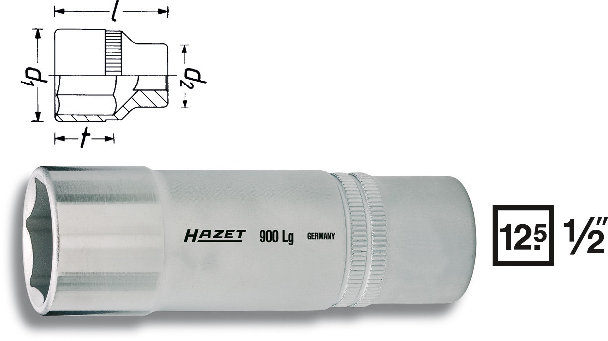 Hylsa 1/2 21mm