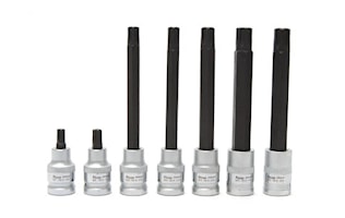 Hylssats 1/2" Ribe M7-M14 7st