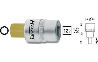 Hylsa 1/2" Insex 9 mm