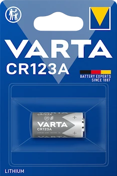 Batteri CR123A 3V litium
