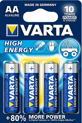 Läs mer om Batteri AA/LR6 High Energy