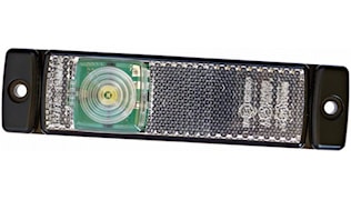 Pos.lykta 12V LED med reflex