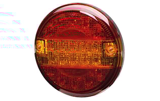 Bak-/broms-/blinkl 140mm Ø LED