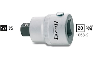 Reduceringshylsa 3/4", 1/2"