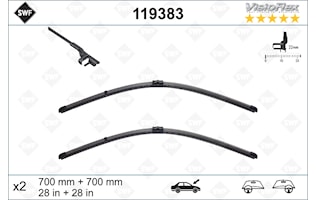 Flatbladesats 700/700