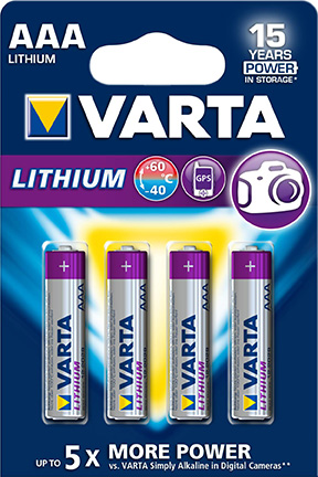 Batteri AAA Lithium