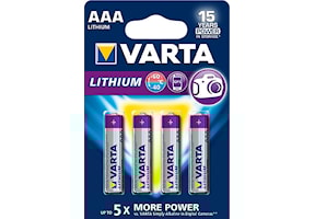 Batteri AAA Lithium