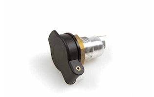 Stickdosa 2-pol m lock flatst.