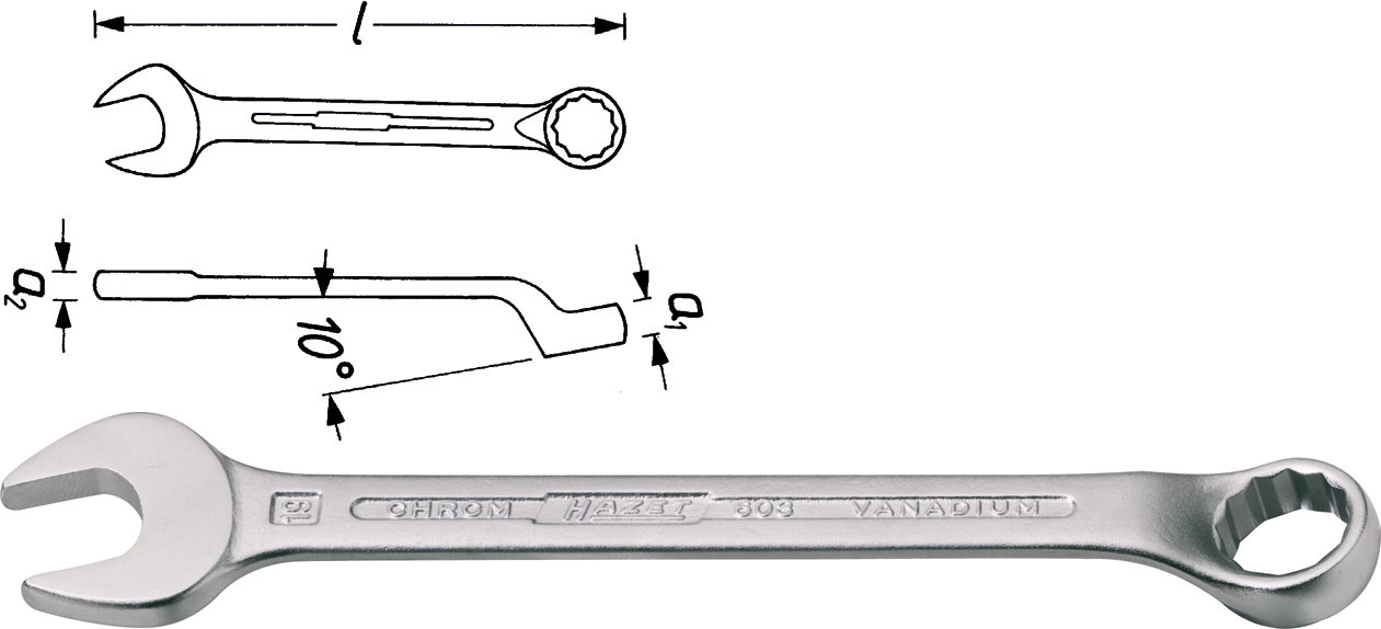 Blocknyckel 11 mm