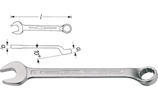 Blocknyckel 11 mm