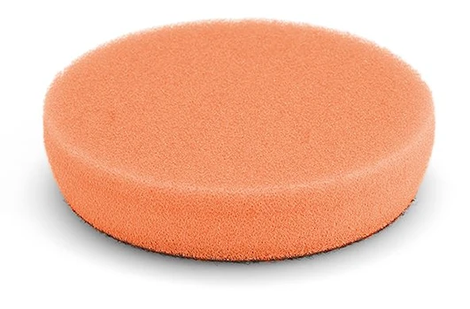 Polersvamp orange 80mm 2-pack