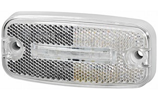 Pos.lykta 24V LED med reflex