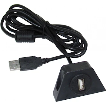 USB uttag panelmonterad