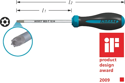 Skruvmejsel Torx T25H