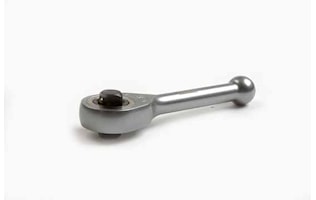 Spärrskaft 3/8" steglös stubby