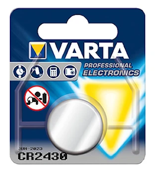 Batteri CR2430 3V litium