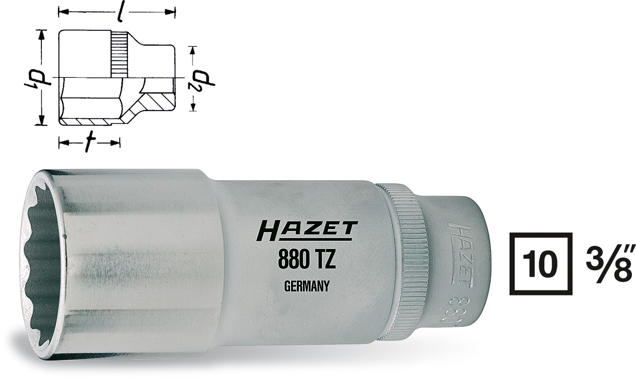 Hylsa 3/8 14mm