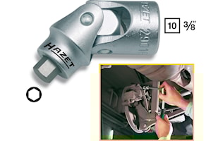 Hylsa 3/8" Insex ledad 7 mm