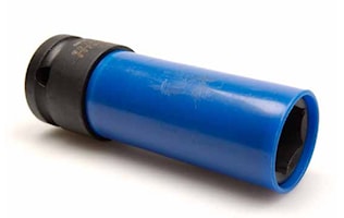 Fälghylsa 1/2" 17 mm lång tunn