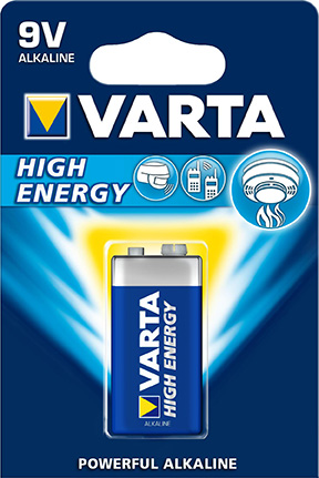Läs mer om Batteri 6LR61 High Energy 9V