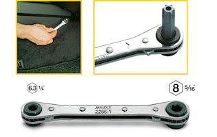 Spärrskaft 1/4"-5/16"