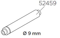 Adapter 9 mm