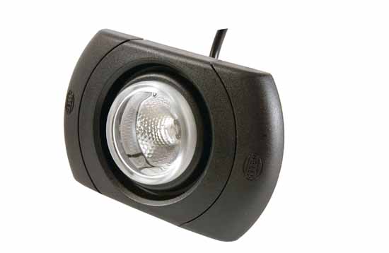 Spotlight 9-31V LED 110x70mm