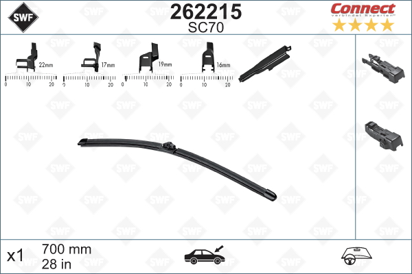 Flatblade SC70 700