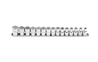 Hylssats 3/8" 12-kant, 8-22mm