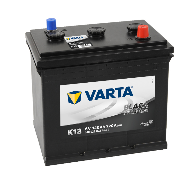 Batteri K13 PRO black VP140 6V