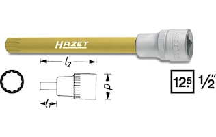 Hylsa 1/2" XZN M10