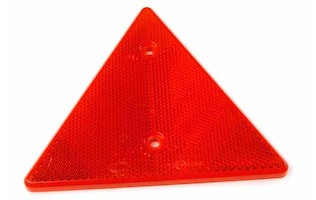 Triangelreflex röd 136x156mm