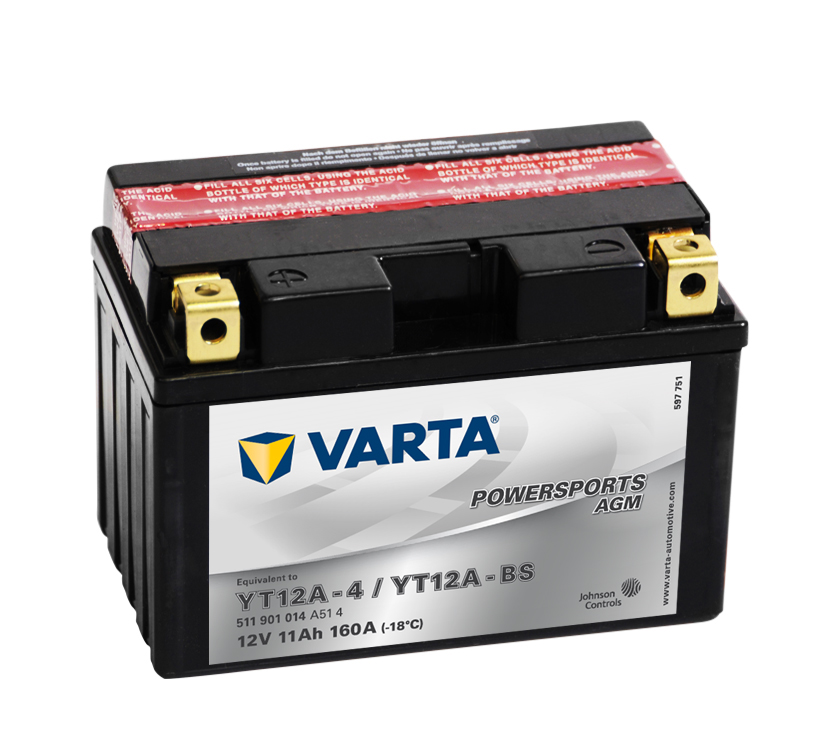 Batteri 11Ah MC YTX AGM