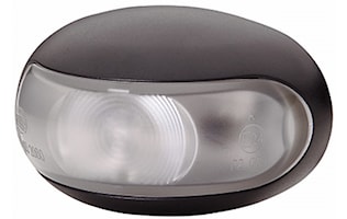 Pos.lykta 10-33V LED vit