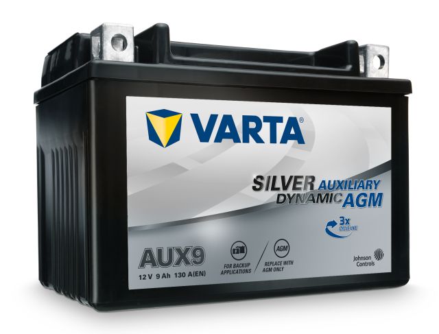 Batteri AUX9 Varta AUX 9Ah