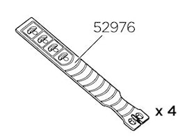 Fästband Edge 958X 4-pack