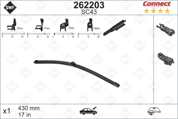 Flatblade SC43 430