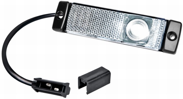 Pos.lykta 24V LED med reflex