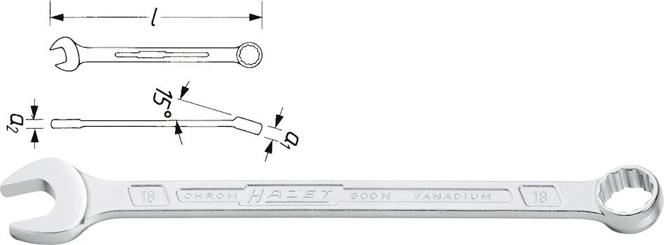 Blocknyckel 26mm