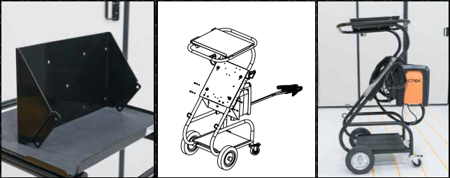 CTEK hylla PRO 60120 trolley