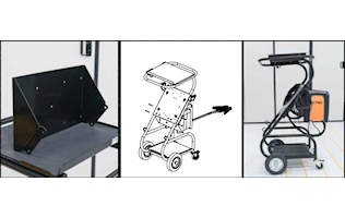 CTEK hylla PRO 60,120 trolley