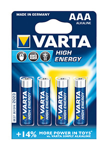 Läs mer om Batteri AAA/LR03 High Energy