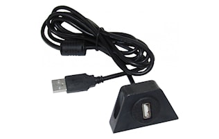 USB uttag panelmonterad