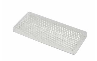 Reflex vit 69x31,5mm självhäft