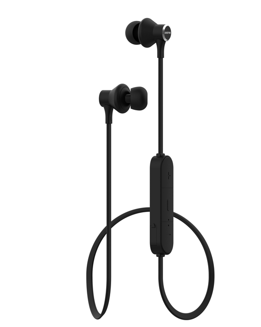 Bluetooth in-ear hörlur svart