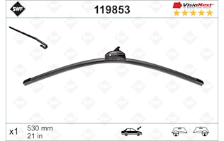 Flatblade 530 mm Visio Next